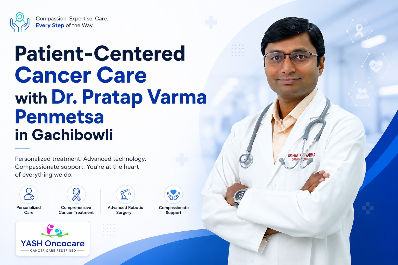 Patient-Centered Cancer Care with Dr. Pratap Varma Penmetsa in Gachibowli